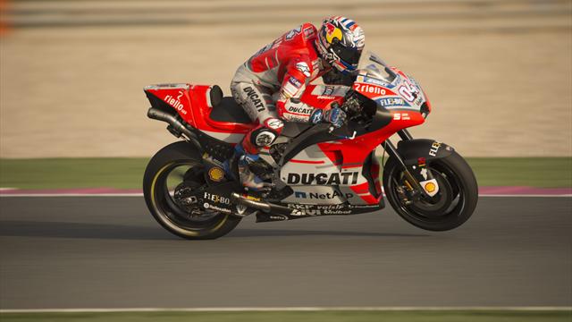 GP de Qatar: Dovizioso domina los primeros entrenamientos libres