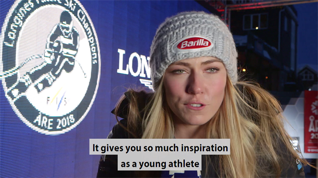 Longines Snow Stories: How Shiffrin and Svindal are helping inspire the Ski Champions of the future Longines Snow Stories: How Shiffrin and Svindal are helping inspire the Ski Champions of the future