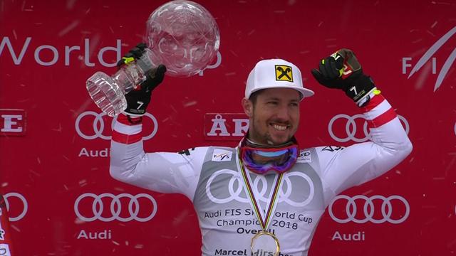Hirscher najlepszym alpejczykiem sezonu 2017/2018 Hirscher najlepszym alpejczykiem sezonu 2017/2018