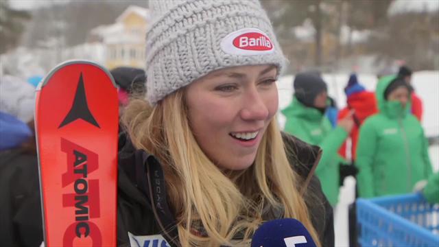 Shiffrin tells Eurosport: I can look back and really smile about this season, I feel like deserve it Shiffrin tells Eurosport: I can look back and really smile about this season, I feel like deserve it