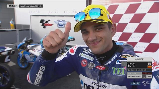 Martin : "Niveau pneus, ça commençait à être difficile" Martin : "Niveau pneus, ça commençait à être difficile"