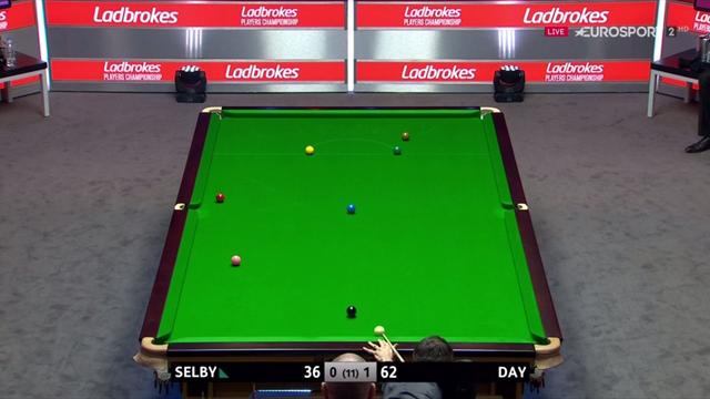 El genial golpe a dos bandas de Mark Selby El genial golpe a dos bandas de Mark Selby