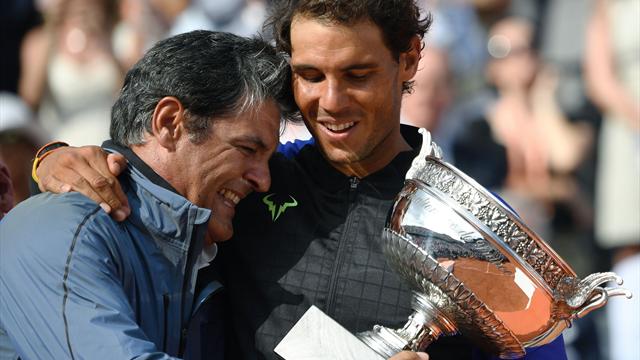 Toni Nadal: "Si Rafa viera que va cediendo posiciones en el ránking y no le salen las cosas se iría"