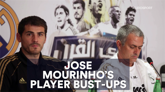 The (long) history of Jose Mourinho's player bust-ups The (long) history of Jose Mourinho's player bust-ups