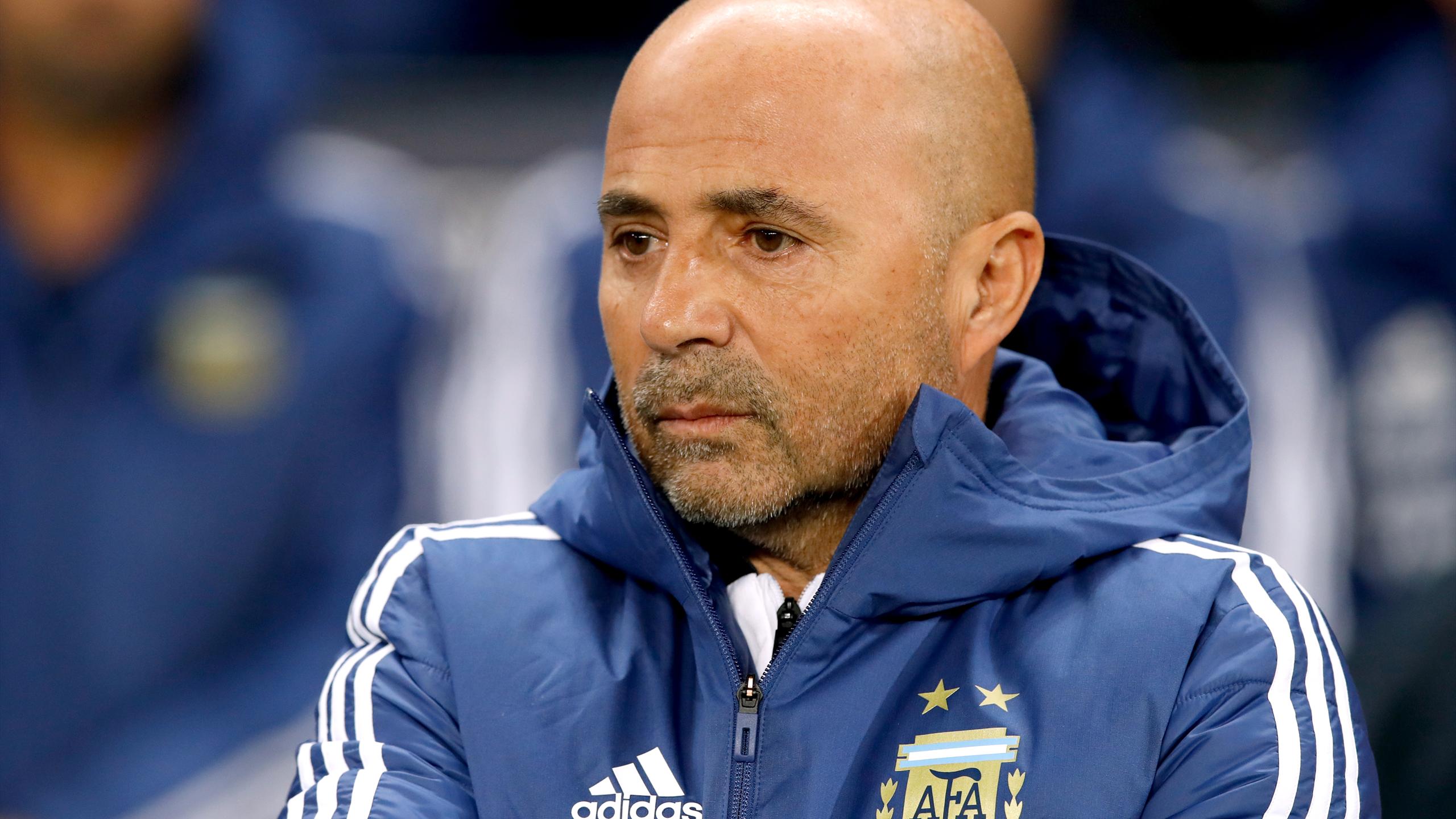 Argentina coach Jorge Sampaoli pleased with progress shown in Italy win