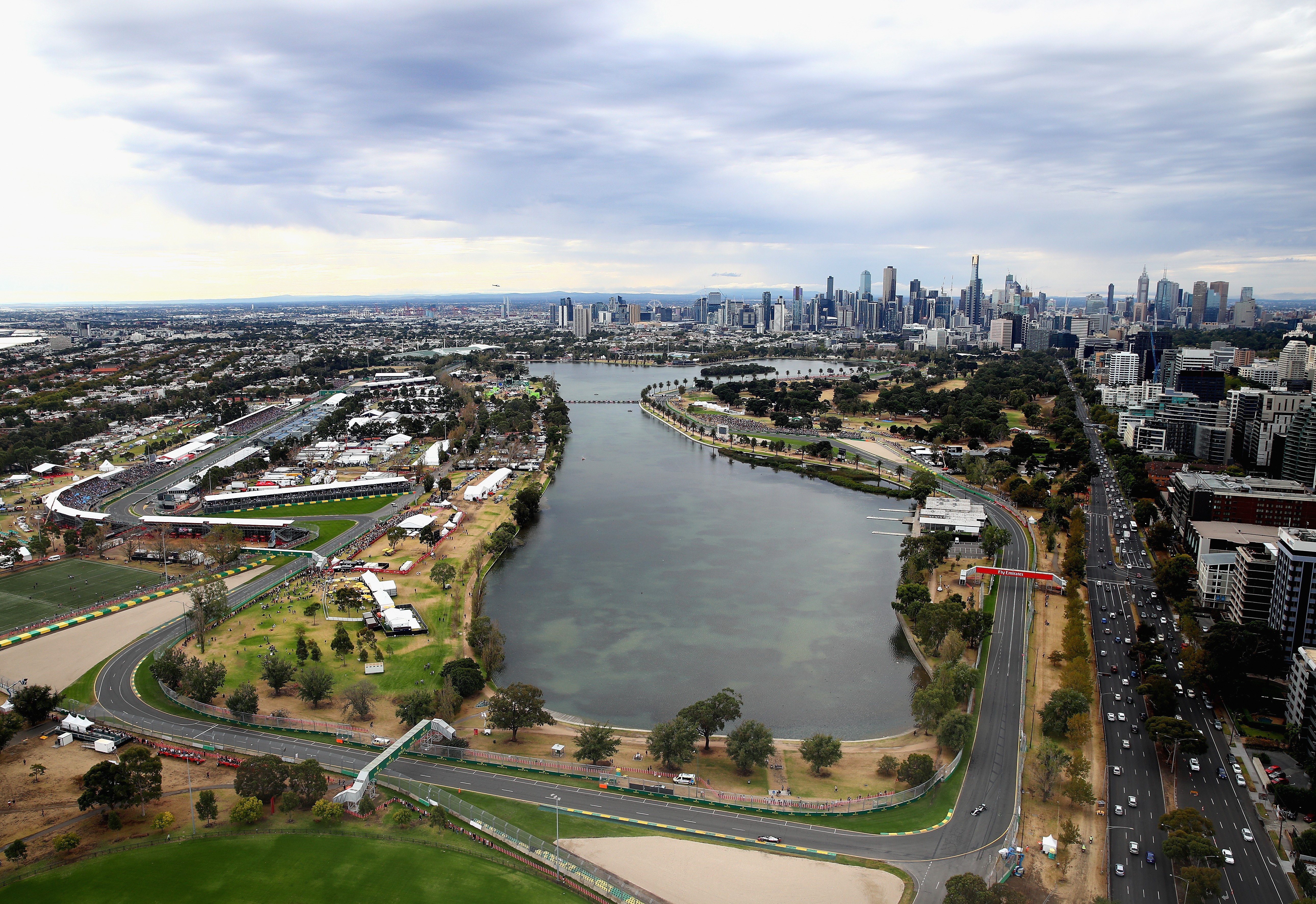 Le circuit de l'Albert Park à Melbourne - Grand Prix d'Australie 2018