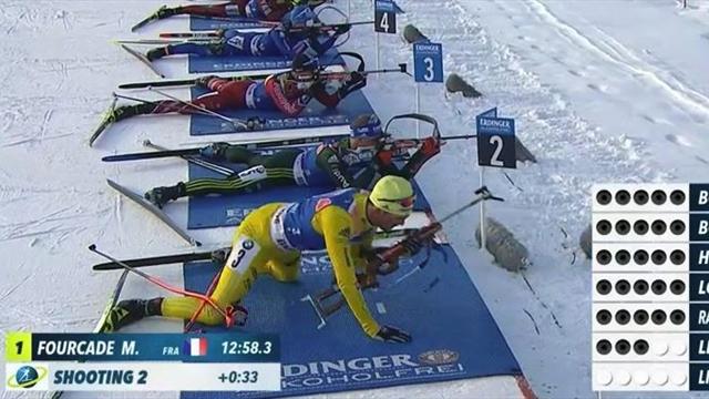 Fourcade einsame Spitze, Lesser vergibt Podium Fourcade einsame Spitze, Lesser vergibt Podium