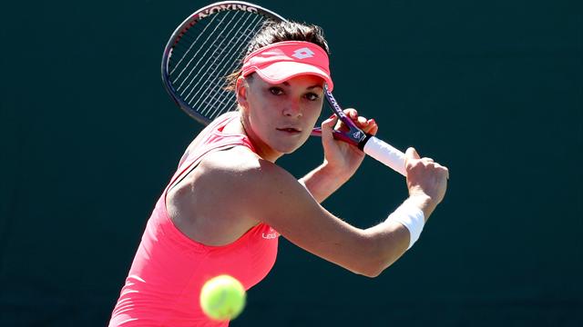 Radwanska, İstanbul'da sakatlık kurbanı oldu