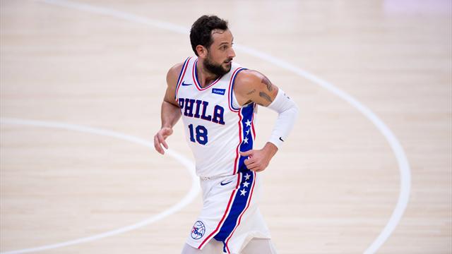 Marco Belinelli con 22 punti trascina Philadelphia alla decima vittoria consecutiva