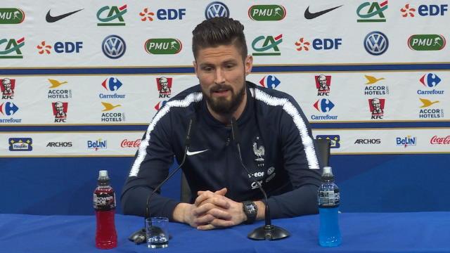VIDÉO - Bleus - Giroud : "Le coach ne tombe jamais dans l’excès