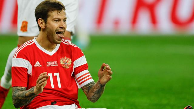 Le formazioni ufficiali di Russia-Arabia Saudita