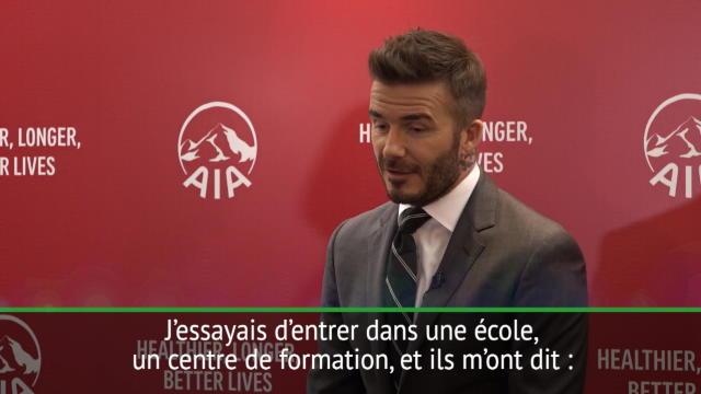 Beckham : « À 12 ans, on m’a dit que je ne jouerais jamais pour mon pays »