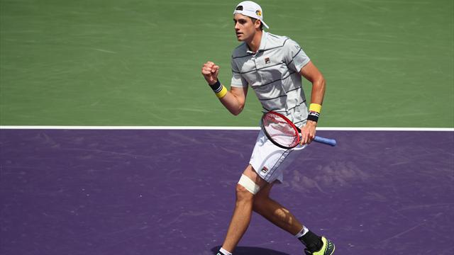 Isner était trop puissant pour Chung