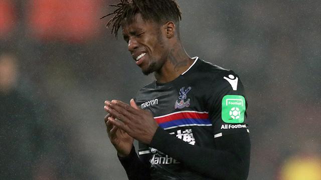 Palace winger Zaha doubtful for Liverpool game