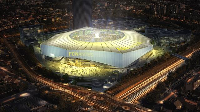 Toit rétractable, écran géant à 360°, kop de 7000 places : le futur stade du FC Nantes se dévoile