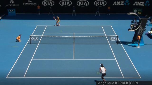 Topshots: Einfach am Netz vorbei - mit Federer, Kyrgios & Kerber Topshots: Einfach am Netz vorbei - mit Federer, Kyrgios & Kerber