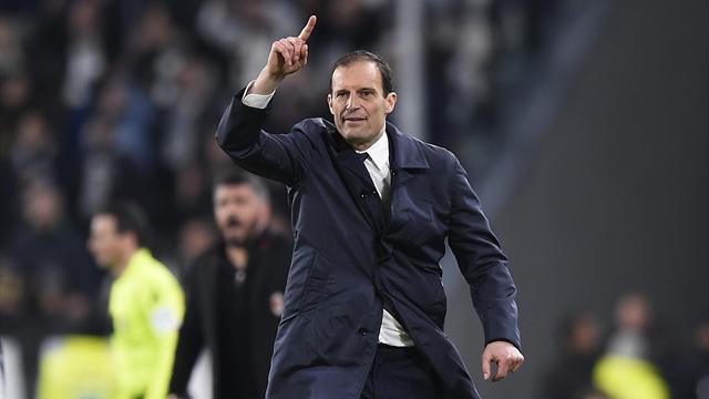 Allegri: "Se vinceremo lo scudetto, saremo la miglior Juventus di sempre" Allegri: "Se vinceremo lo scudetto, saremo la miglior Juventus di sempre"