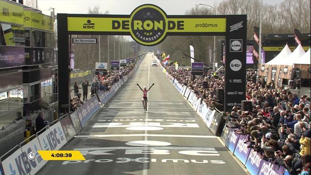 Anna van der Breggen claims Flanders glory Anna van der Breggen claims Flanders glory