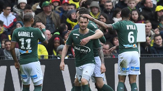 Saint-Etienne, Nice et Montpellier frappent fort, Lille coule toujours