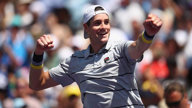 Isner, grande première !