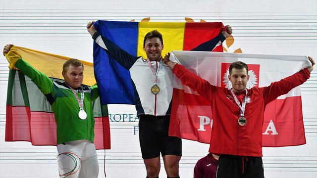 România încheie Campionatele Europene de Haltere cu 26 de medalii dintre care 9 de aur