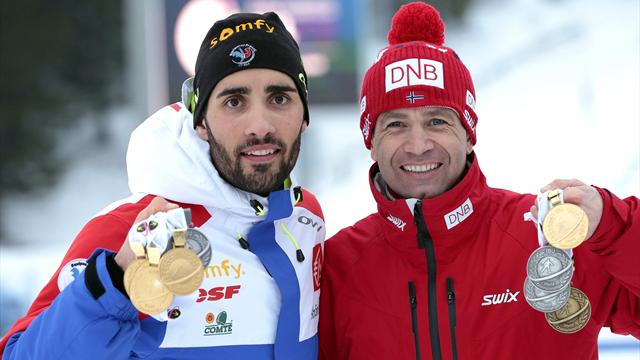 Fourcade "surpris" par la retraite de Bjoerndalen