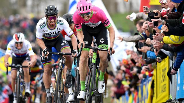 Vanmarcke s'impose au sprint au terme d'une étape émaillée par les chutes