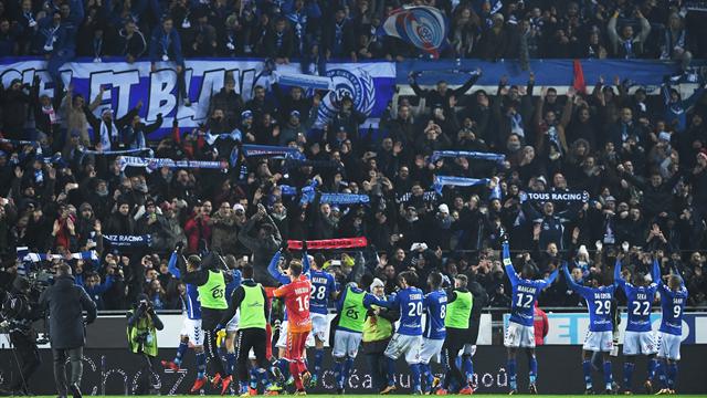 De la CFA2 à la L1, les supporters du Racing n'ont rien changé à leurs bonnes habitudes