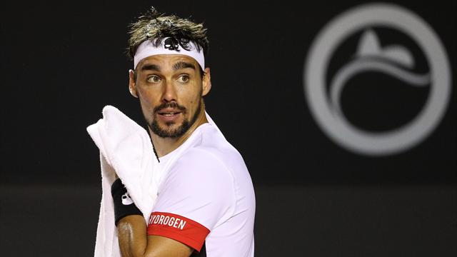 Fognini et la "commedia dell'arte"