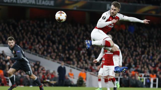 D’une aile de pigeon, Ramsey signe le but de la soirée : son action en vidéo