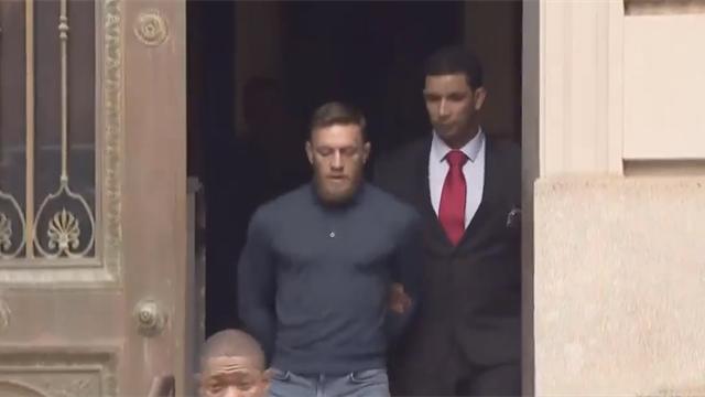 Conor McGregor acusado de cargos formales de agresión y conducta criminal Conor McGregor acusado de cargos formales de agresión y conducta criminal