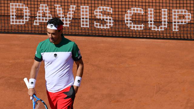 Fognini spreca troppo, Pouille ringrazia: Francia in semifinale di Davis