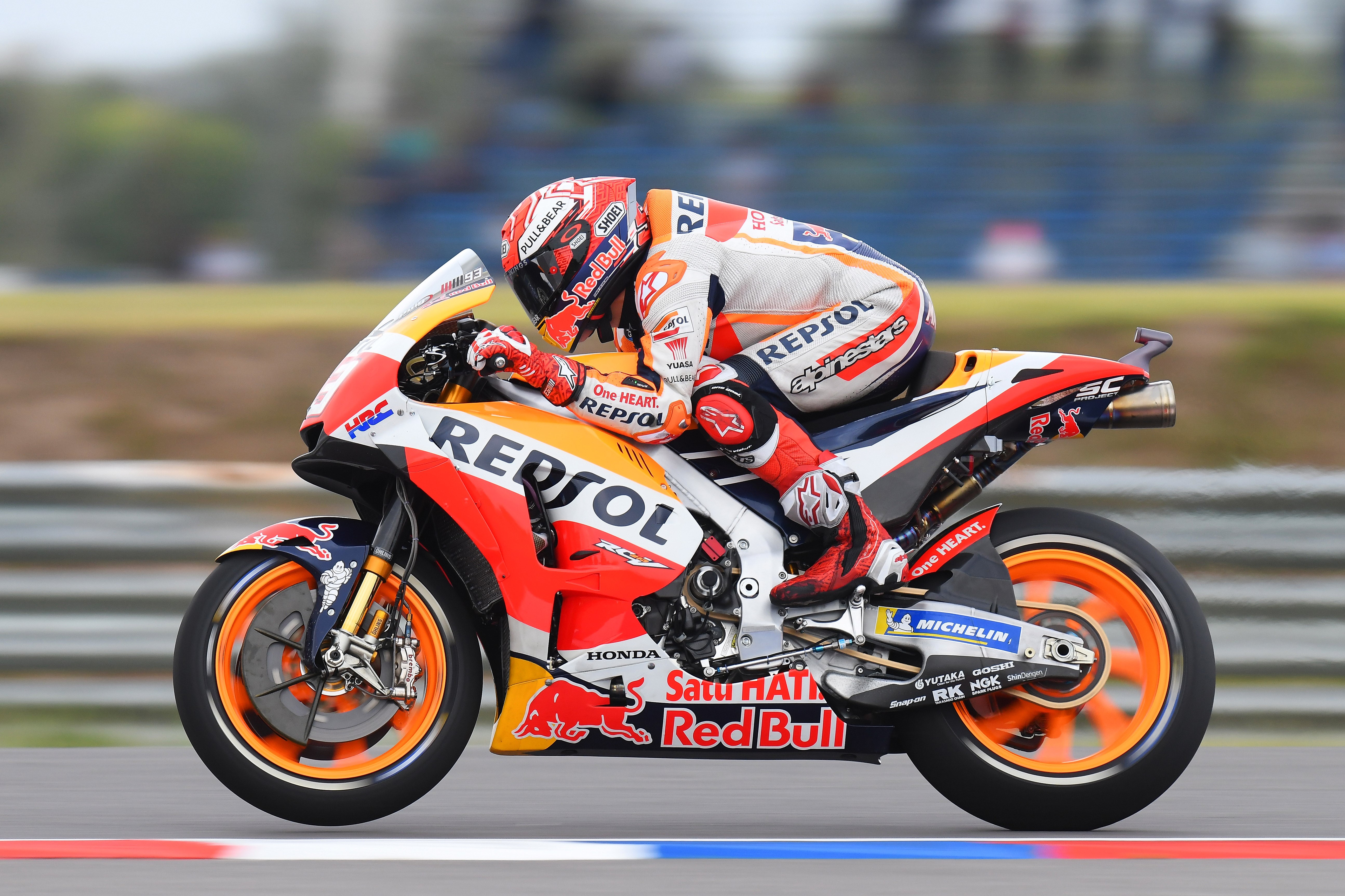 Marc Marquez (Honda HRC) au Grand Prix d'Argentine 2018