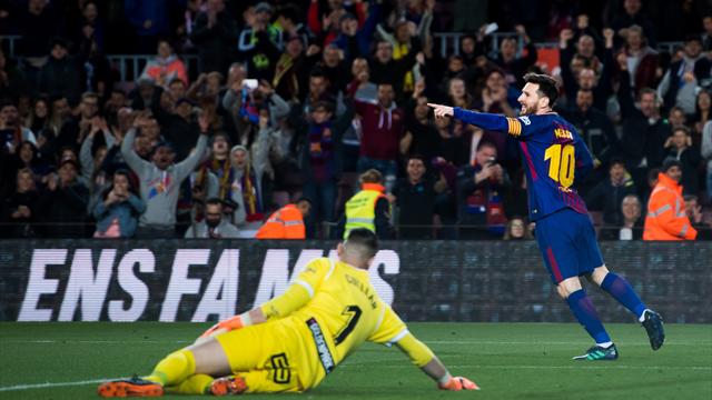 Un triplé de Messi, 38 matches sans défaite : la vie est belle pour le Barça