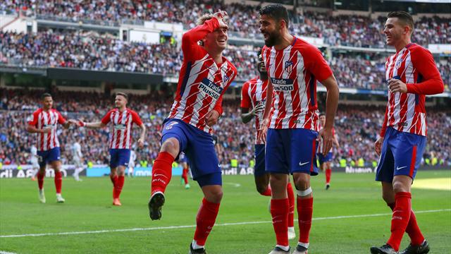 Atletico hit back to earn draw with Real Madrid