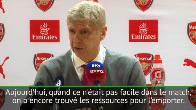 Wenger : « Fier de l’attitude de mes joueurs »