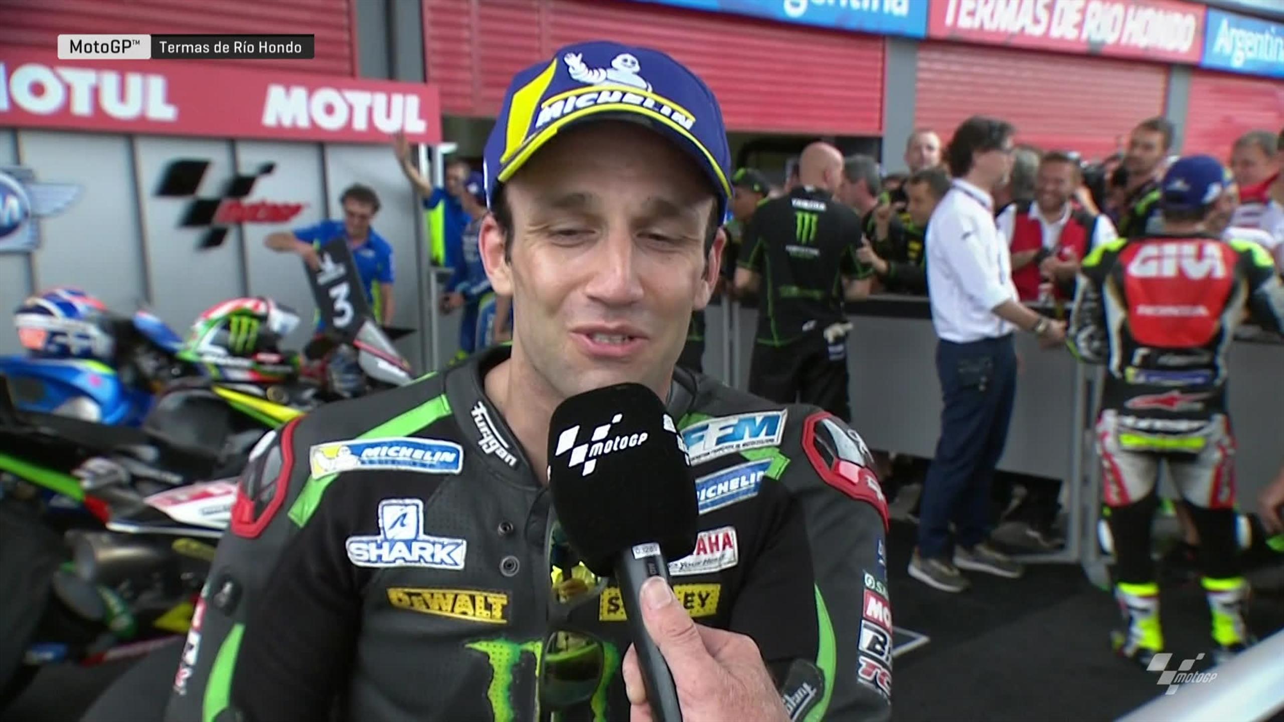 Johann Zarco im Interview nach dem GP von Argentinien in Termas de Rio