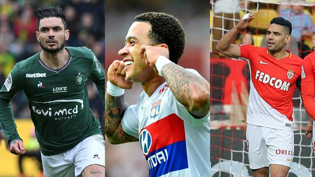 Cabella, Depay, Falcao… Votez pour le meilleur joueur de la 32e journée de Ligue 1