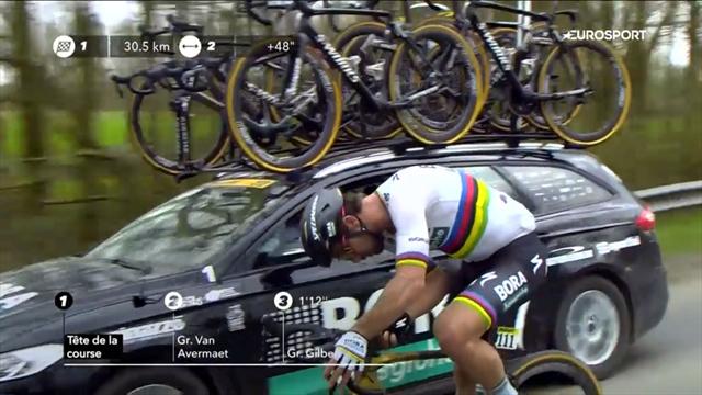 Darum schraubte Sagan an seinem Siegerrad