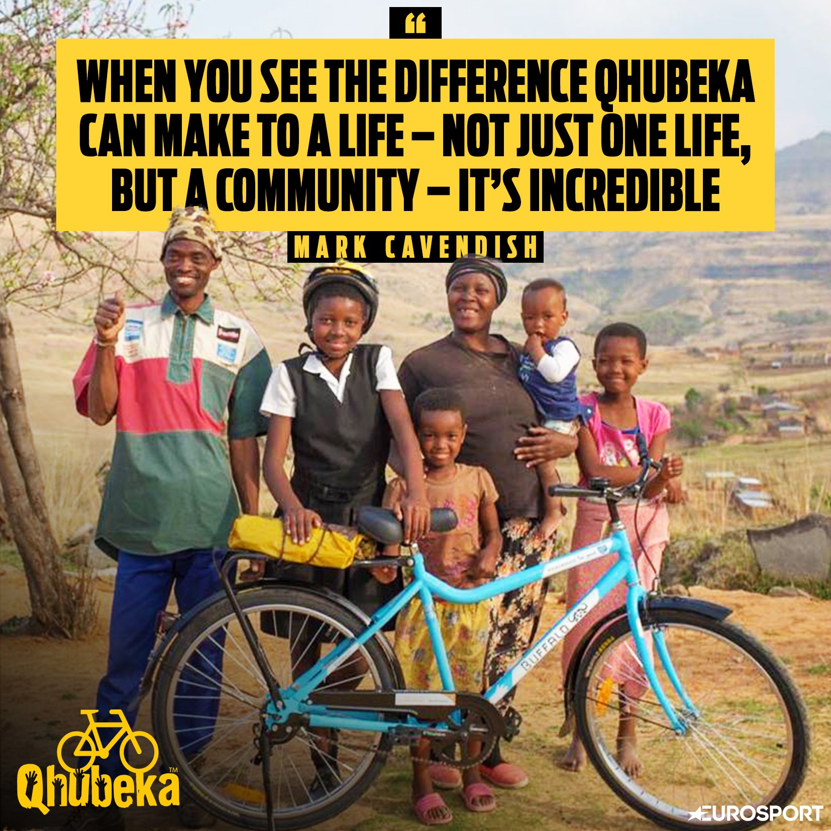 Mark Cavendish Qhubeka