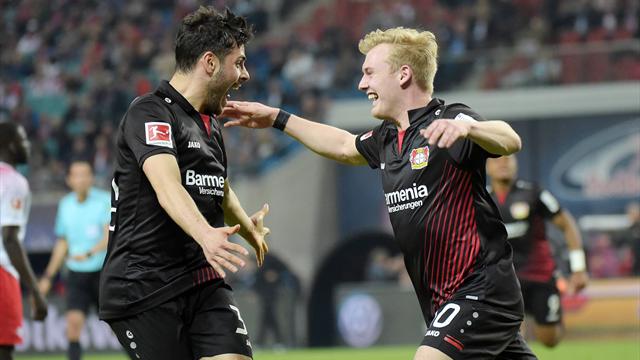Volland met Leverkusen à la hauteur de Dortmund