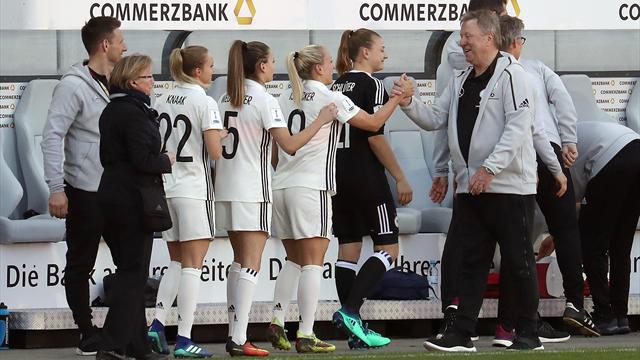 DFB-Frauen setzen Aufwärtstrend unter Hrubesch fort