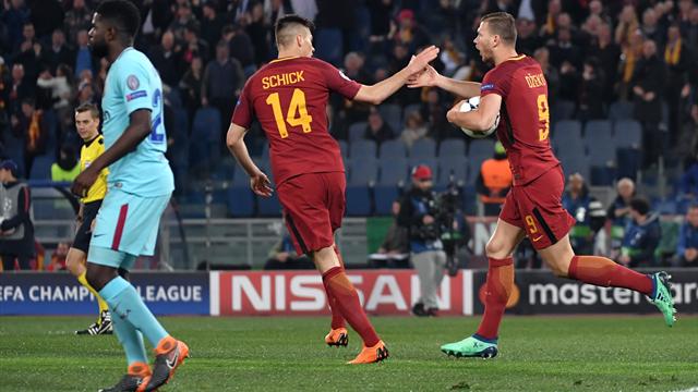 Dès la 6e minute, Dzeko a entretenu le suspense