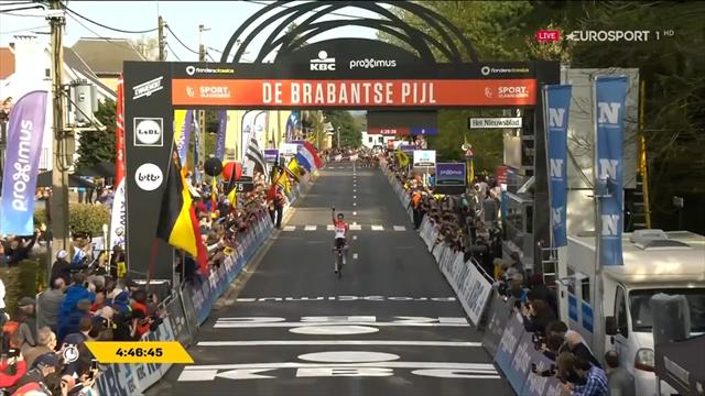 Tim Wellens een klasse apart en wint Brabantse Pijl