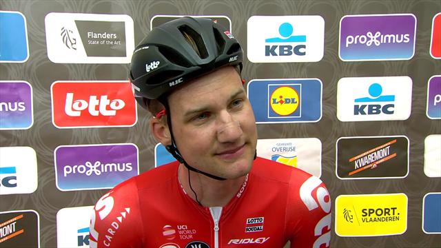 Tim Wellens dedicates Brabantse Pijl win to the late Michael Goolaerts Tim Wellens dedicates Brabantse Pijl win to the late Michael Goolaerts