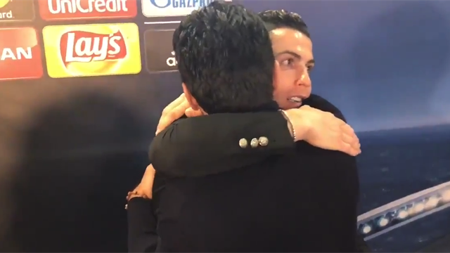 Après la polémique, CR7 et Buffon se sont quittés sur un câlin