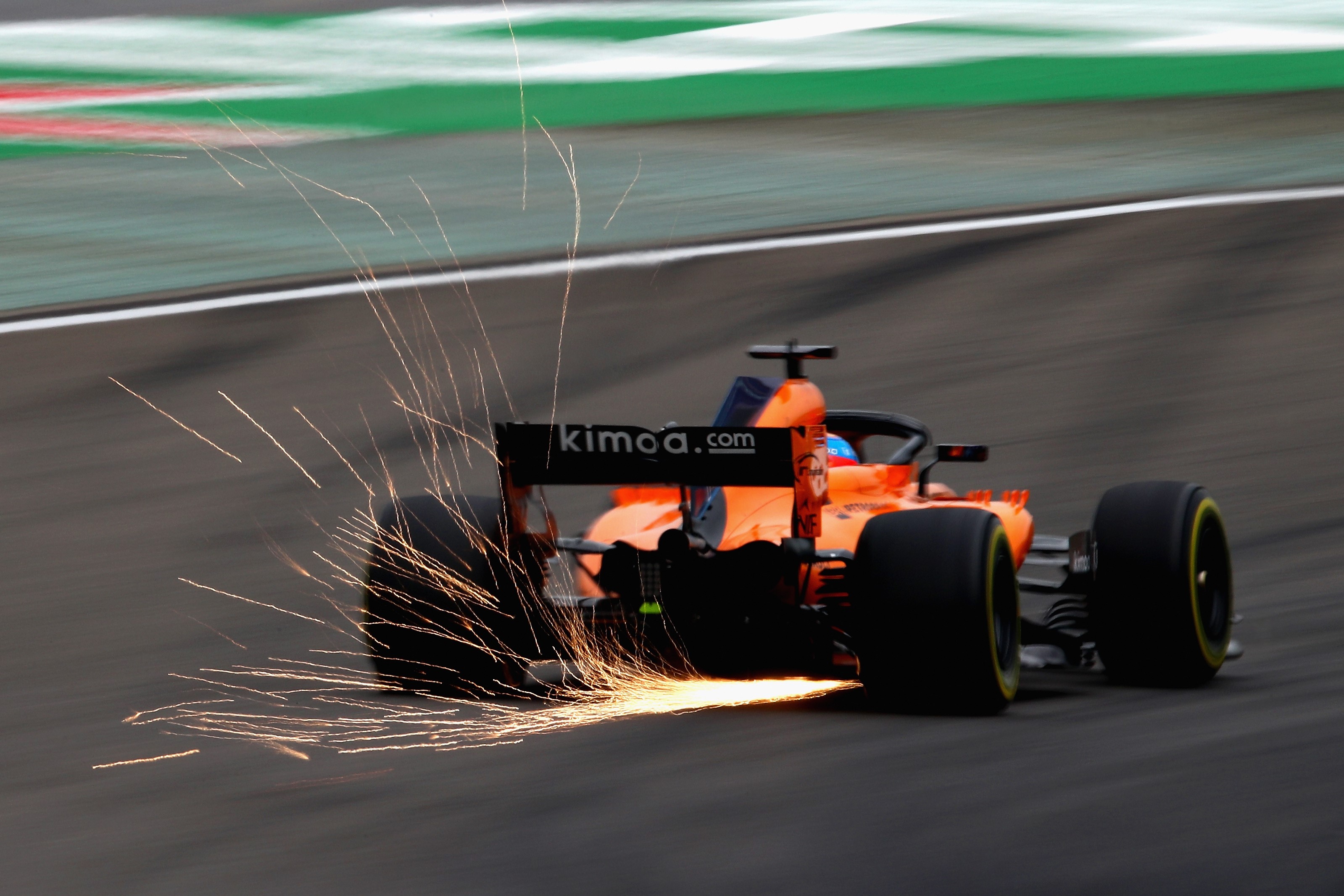 Fernando Alonso (McLaren) au Grand Prix de Chine 2018