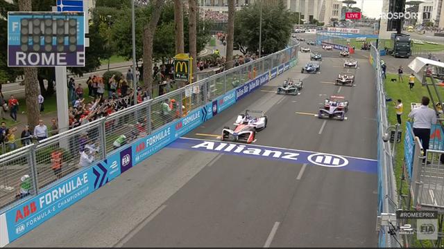 Fórmula E, Roma: Salida ajustada en un espectacular e-Prix Fórmula E, Roma: Salida ajustada en un espectacular e-Prix