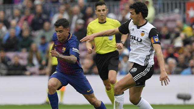 Il Barcellona torna a vincere e dimentica la batosta dell'Olimpico: Valencia battuto 2-1