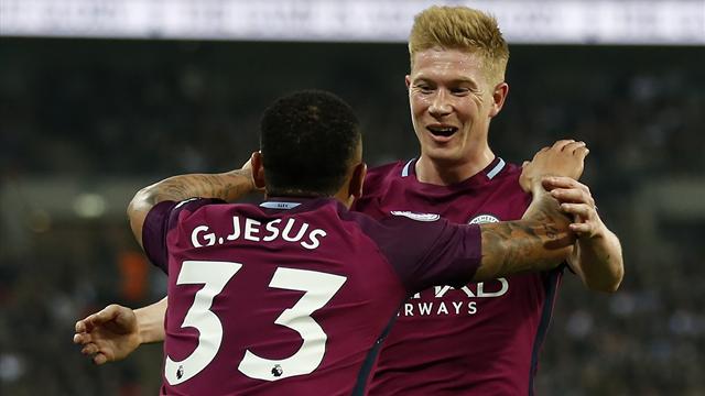 Il Manchester City doma il Tottenham a Wembley finisce 3-1